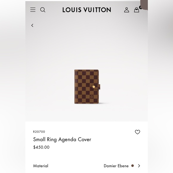 Louis Vuitton agenda cover - Damier Ebene - Picture 13 of 13